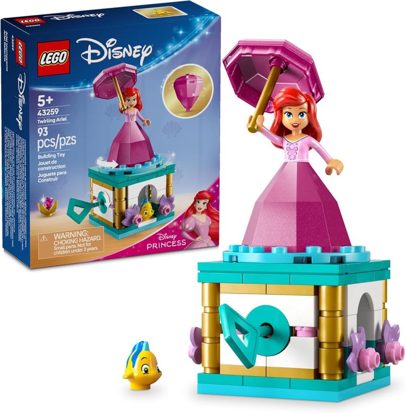 43259 Lego Princesas Disney - Ariel Giratória