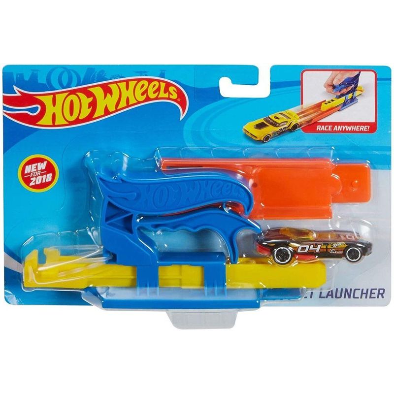 Pista Hot Wheels Mattel Action Lançador Básico Com Carro