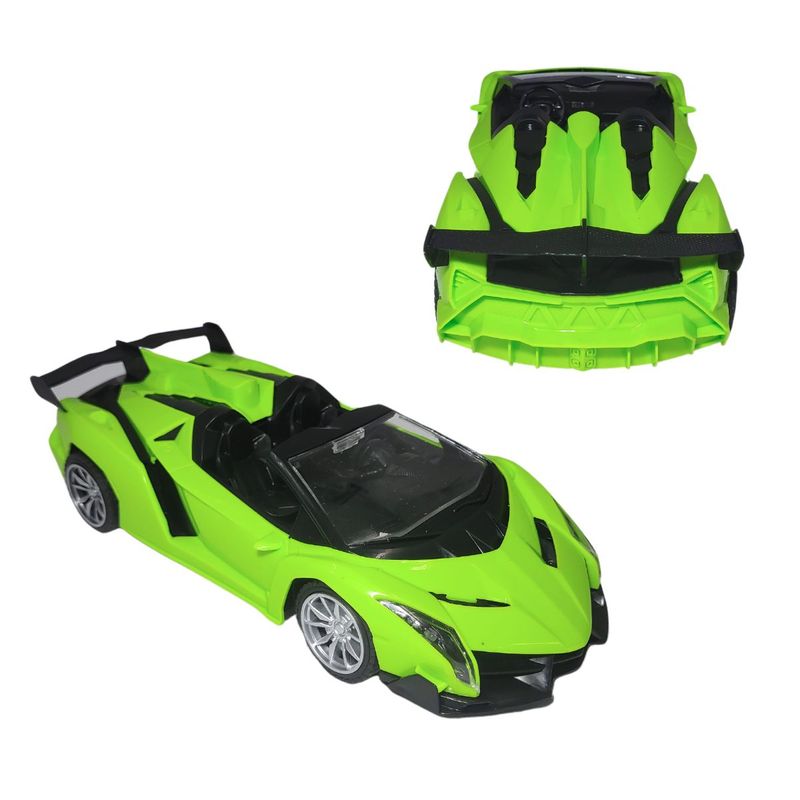 Carrinho de Controle Remoto Carro Esportivo Lamborghini Verde