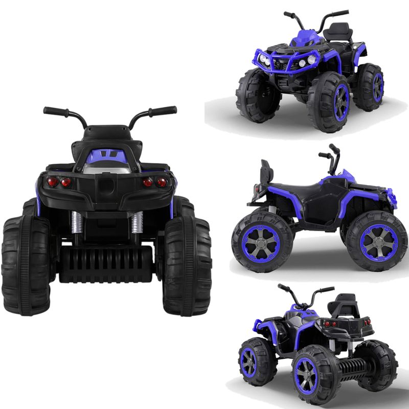 Quadriciclo Elétrico Infantil Bang Toys Bravo G4 Azul 12V