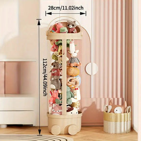 Tubo Decorativo de Armazenamento - Ursinhos e brinquedos